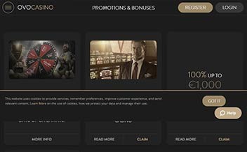 Screenshot 2 OVO Casino