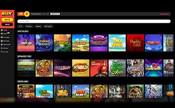 Screenshot 2 Rizk Casino